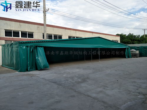 【胶州市移动停车棚/仓储活动雨篷/夜市大排档烧烤蓬_工厂制作】-