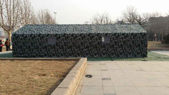 军用数码迷彩帐篷