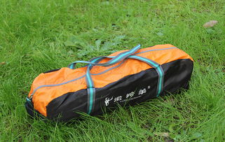 洋湖轩榭 经典3 4人双层防紫外线休闲露营帐篷双门通风透气户外用品