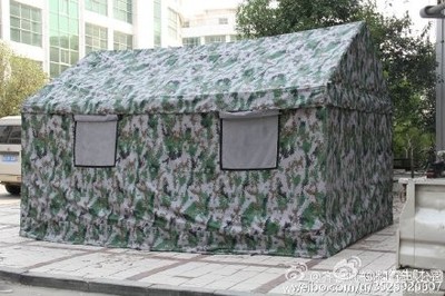 齐鲁盛帆2乘3米军用迷彩帐篷 多功能施工与户外防护的理想选择