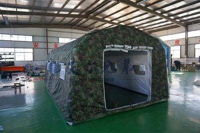 机动防御的坚固屏障 军用充气帐篷与迷彩帐篷的技术与应用